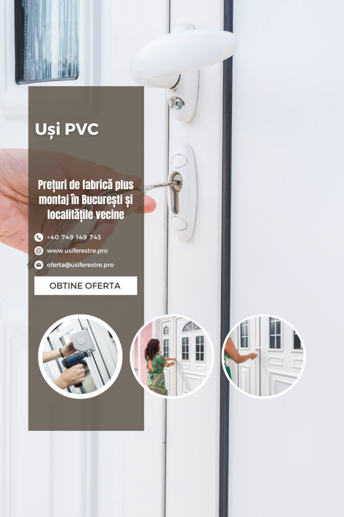 Uși PVC